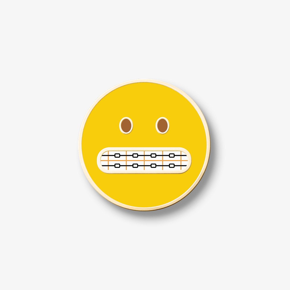 Brace Face Pin